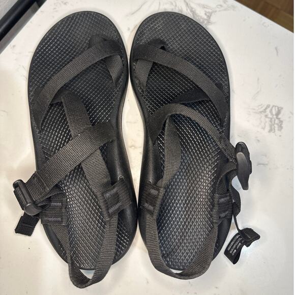 Chaco Men's Z/1 Black Adjustable Strap Classic Sandal, NWOT, Size 11 - Picture 4 of 6